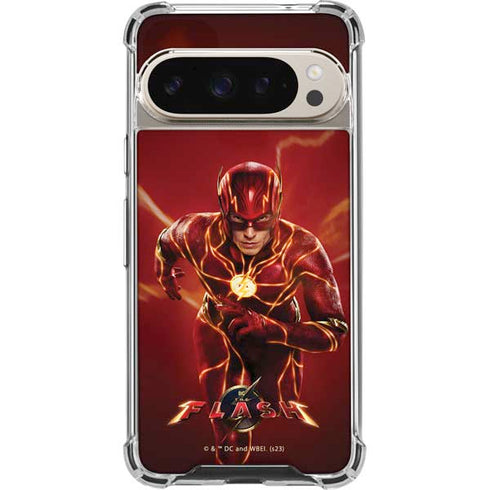 DC Comics The Flash Movie: The Fastest Man Alive Pixel 9/9 Pro Clear Case